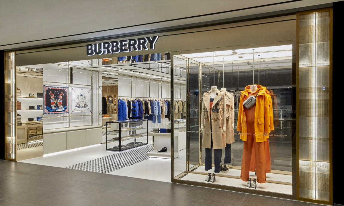 Burberry Opened New Men's Store At Shingsegae Centum In Busan, South Korea