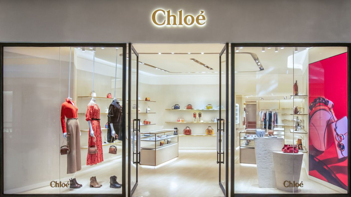 Latest Chloé boutique in the Taikoo Hui Guangzhou-Shopping Mall in China
