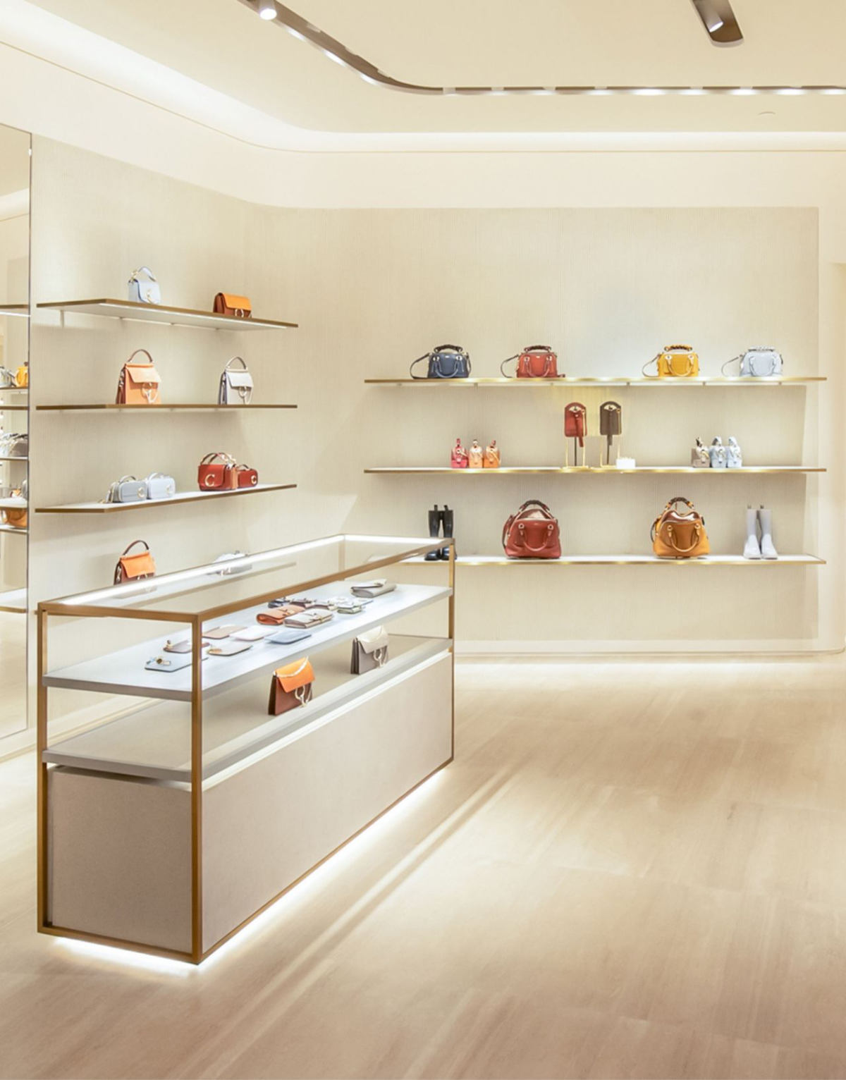 Latest Chloé boutique in the Taikoo Hui Guangzhou-Shopping Mall in China