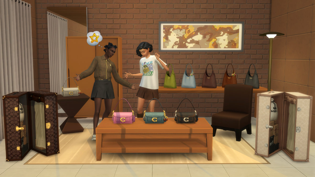 Coach Launches Open-Access Luxury Collection In The Sims 4