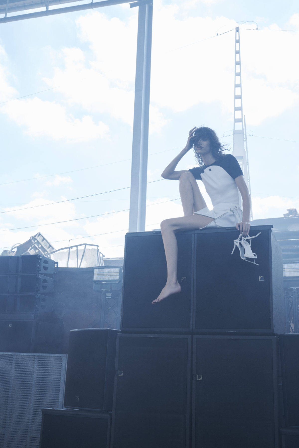 Courrèges Launches Its New FW25 Precollection Campaign Featuring Mica Arganaraz
