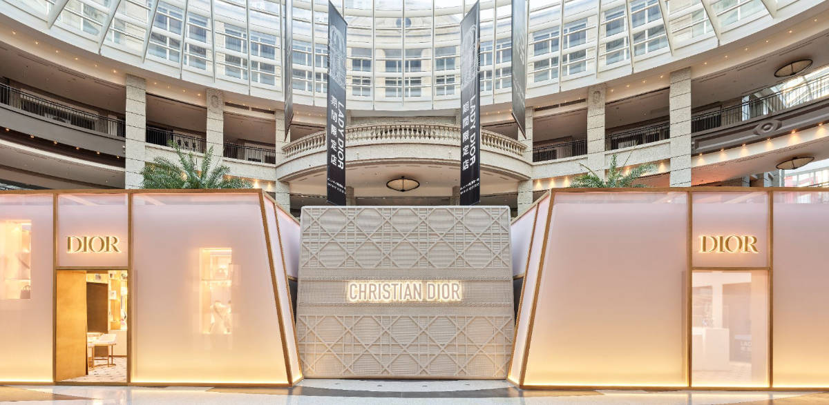 Dior Unveiled Its New Bella Pop-up Boutique In Taiwan