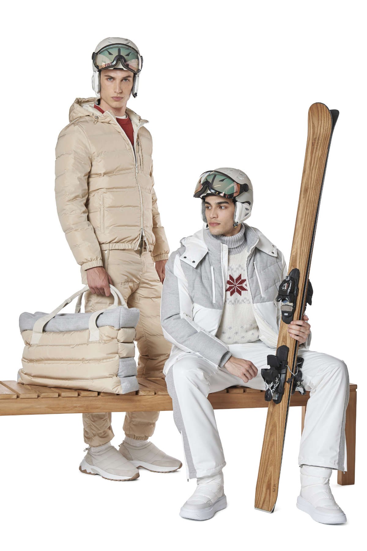 Technical Elegance In The Snow: Eleventy's Winter Capsule Collection