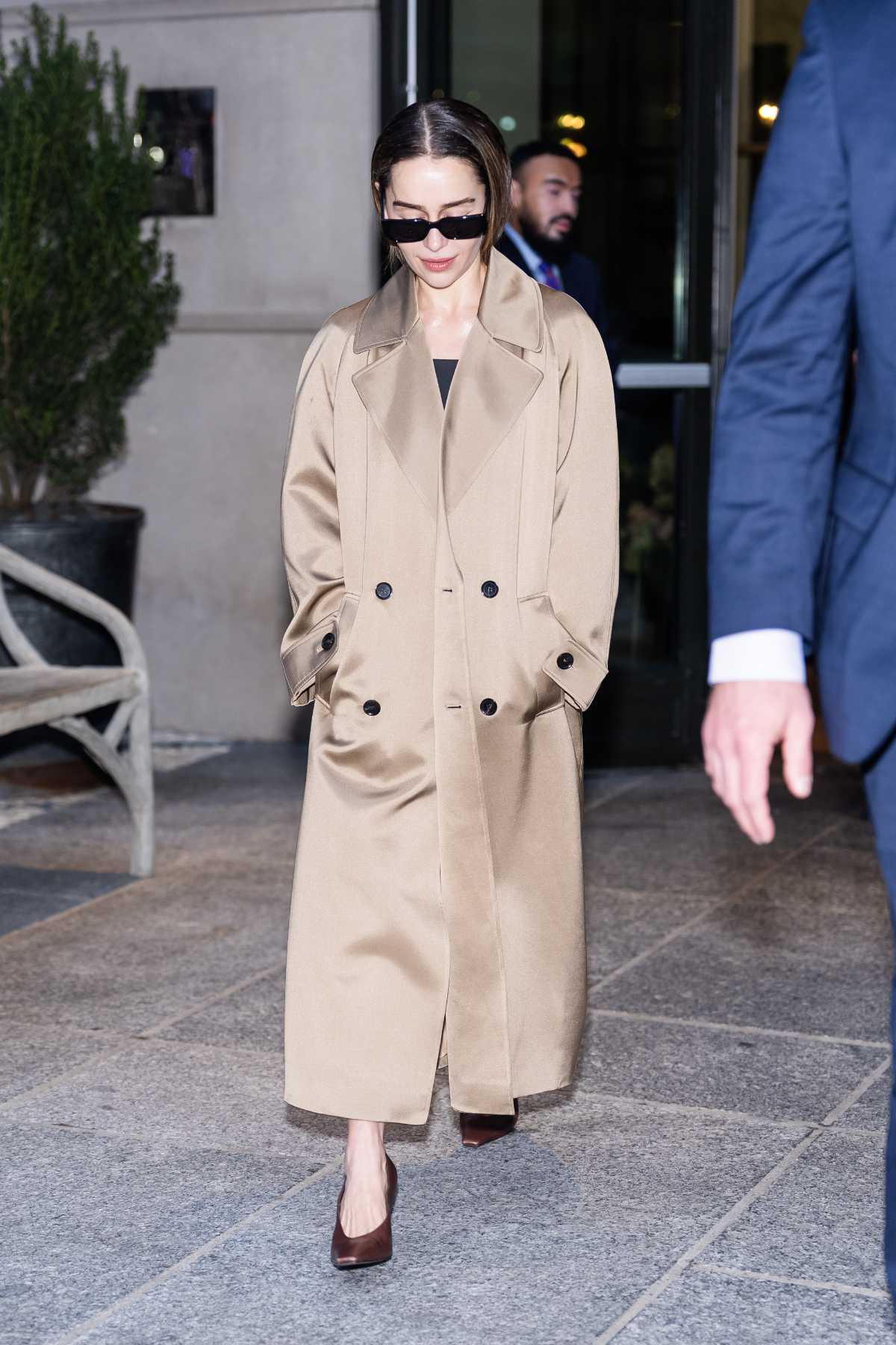 Emilia Clarke’s Loro Piana Moment In Soho