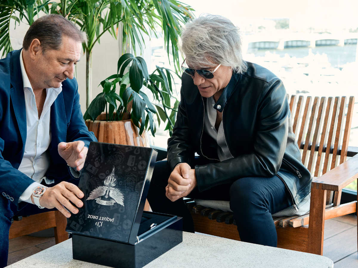 Jaquet Droz Presents Its New Tourbillon Skelet Red Gold - Bon Jovi: It’s His Life