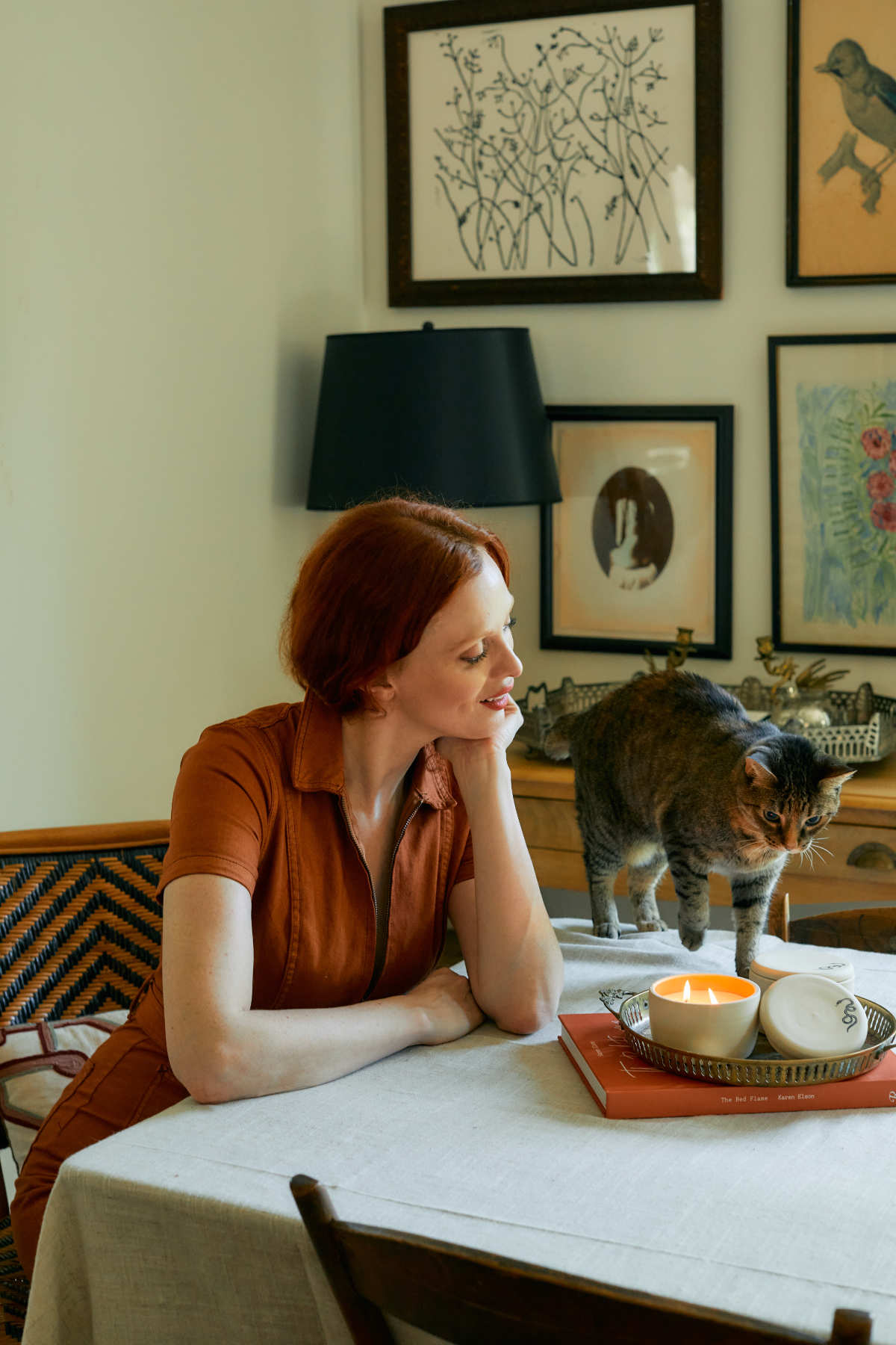 Karen Elson Partners With Nashville Artisans For ‘The Red Flame’ Limited-Edition Candle