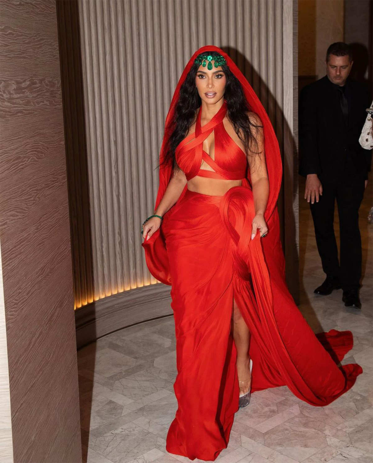 Kim Kardashian Debuts Gaurav Gupta Couture At Ambani Wedding In Aarohanam SS24