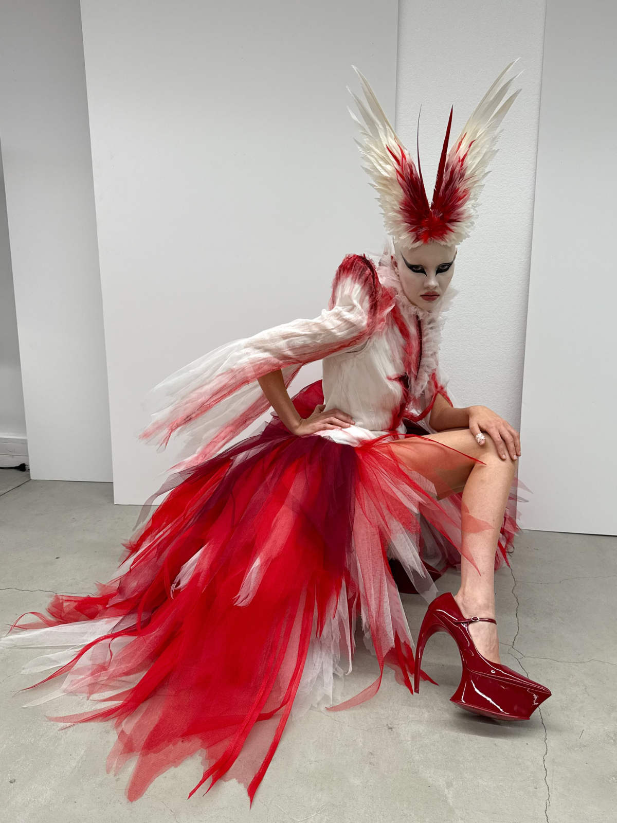 Lady Gaga Stuns In Matières Fécales Monster Couture For Mayhem Tour