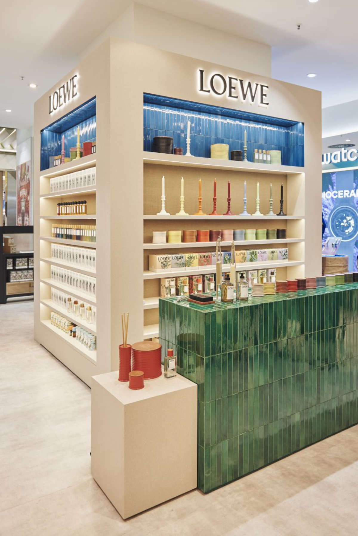 LOEWE Perfumes Opened Its First Permanent Space At KaDeWe