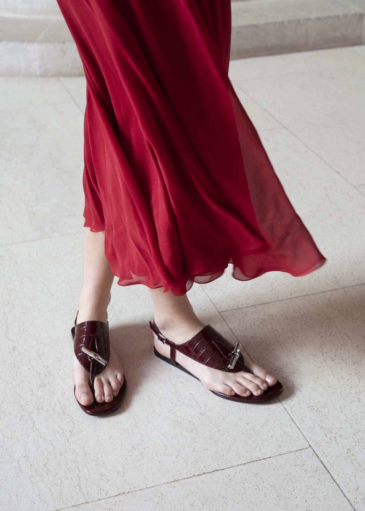 New Longchamp’s Collection of Flat Sandals Captures Energy of Summer