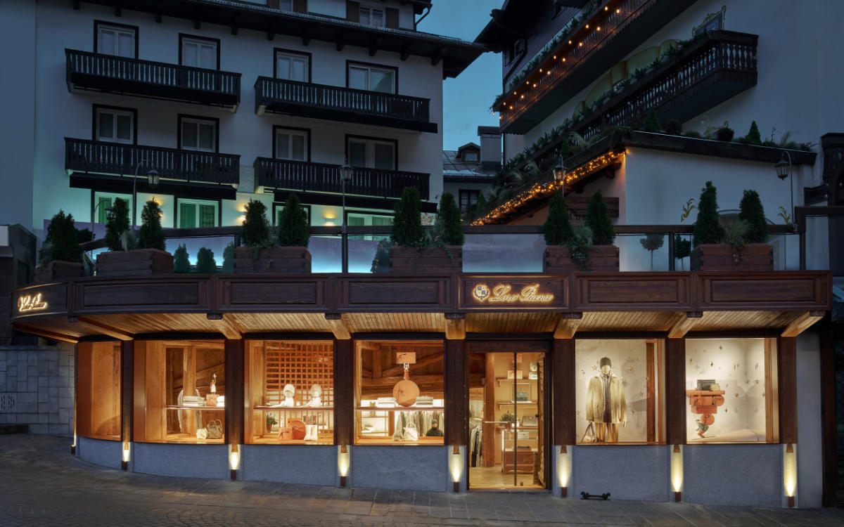 Loro Piana Unveils Alpine Chalet Boutique In Cortina D’Ampezzo