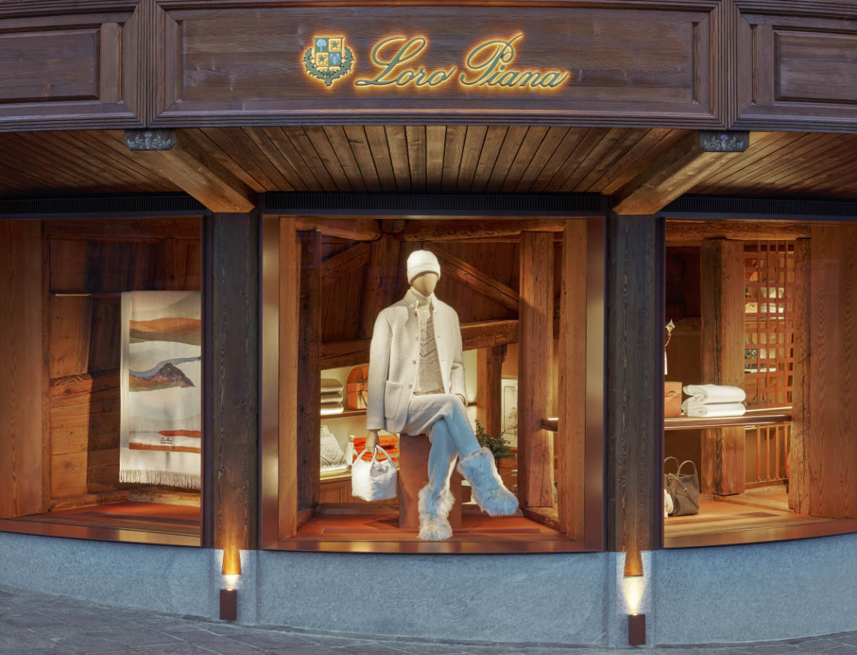 Loro Piana Unveils Alpine Chalet Boutique In Cortina D’Ampezzo