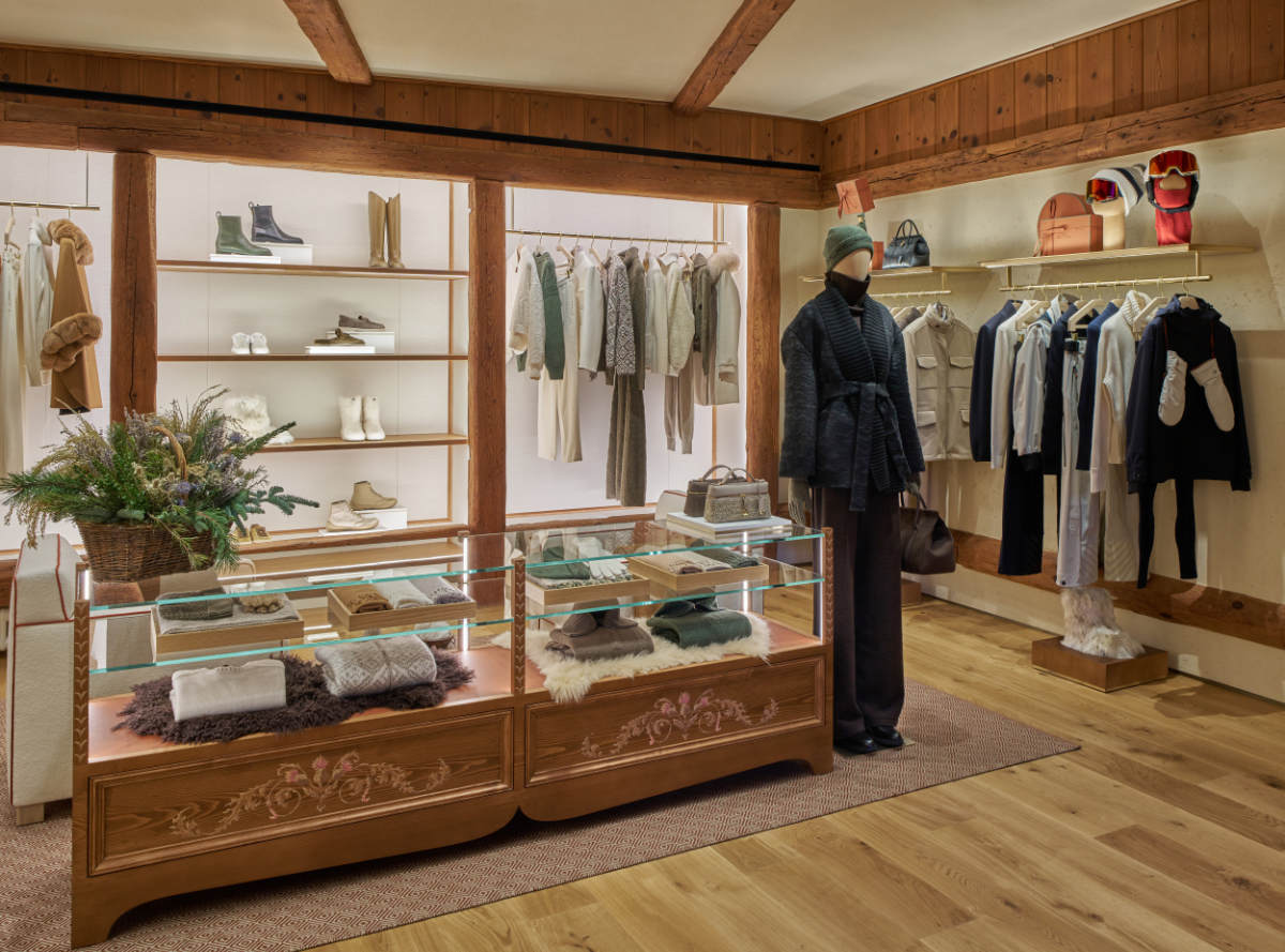 Loro Piana Unveils Alpine Chalet Boutique In Cortina D’Ampezzo