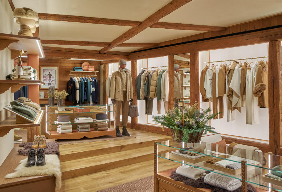 Loro Piana Unveils Alpine Chalet Boutique In Cortina D’Ampezzo