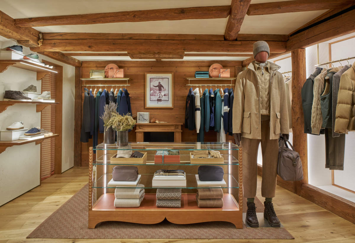 Loro Piana Unveils Alpine Chalet Boutique In Cortina D’Ampezzo