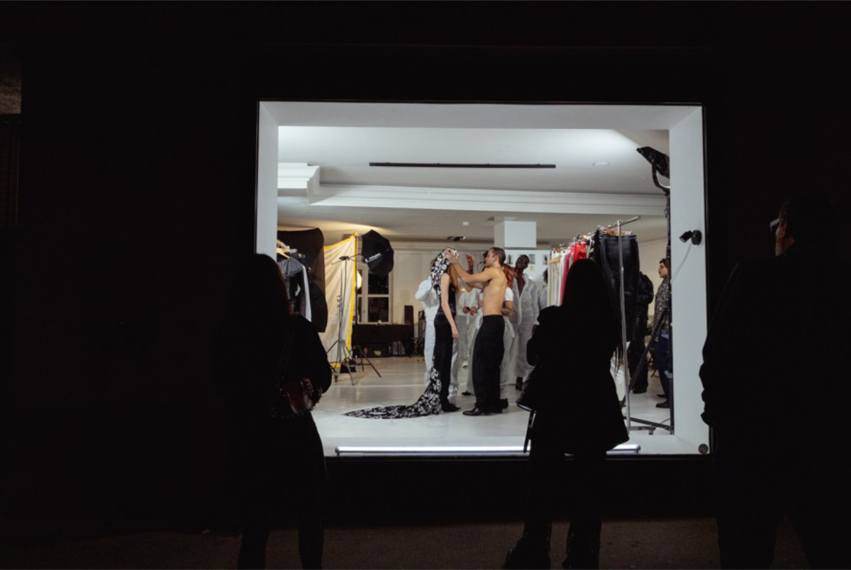 Luis De Javier Redefined Fashion With A 24-Hour Live Immersive Showcase In Paris