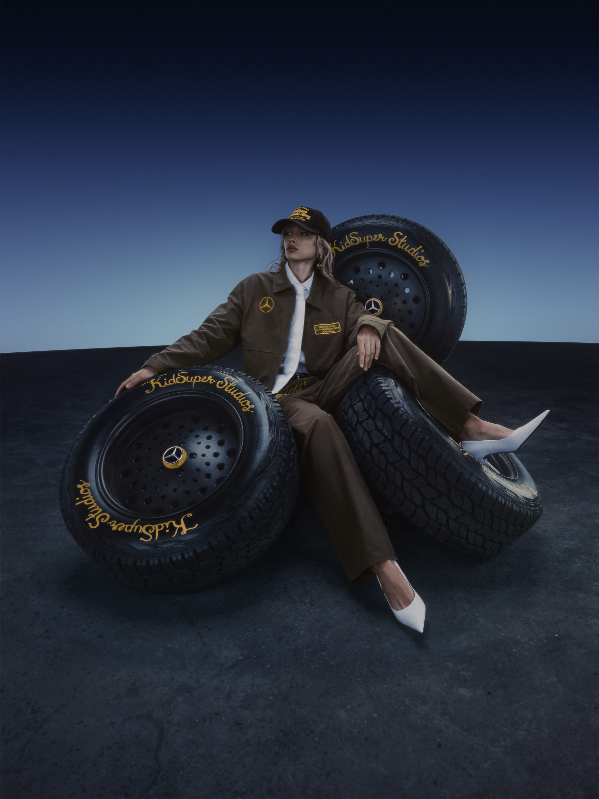 KidSuper Unveils His Unique “Superhero” CLA Art Piece At Paris Fashion Week
