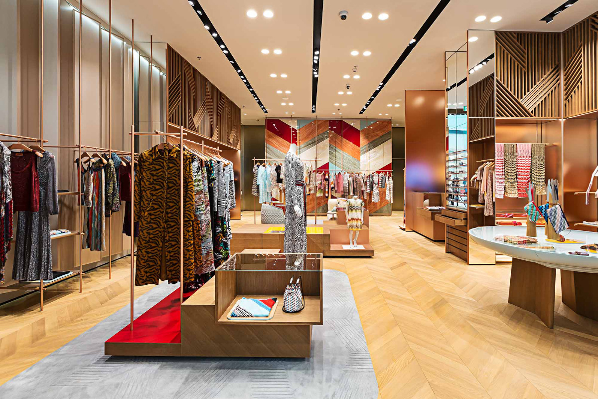 Missoni officially opened its second UAE boutique in the Fashion Avenue extension of the Dubai Mall