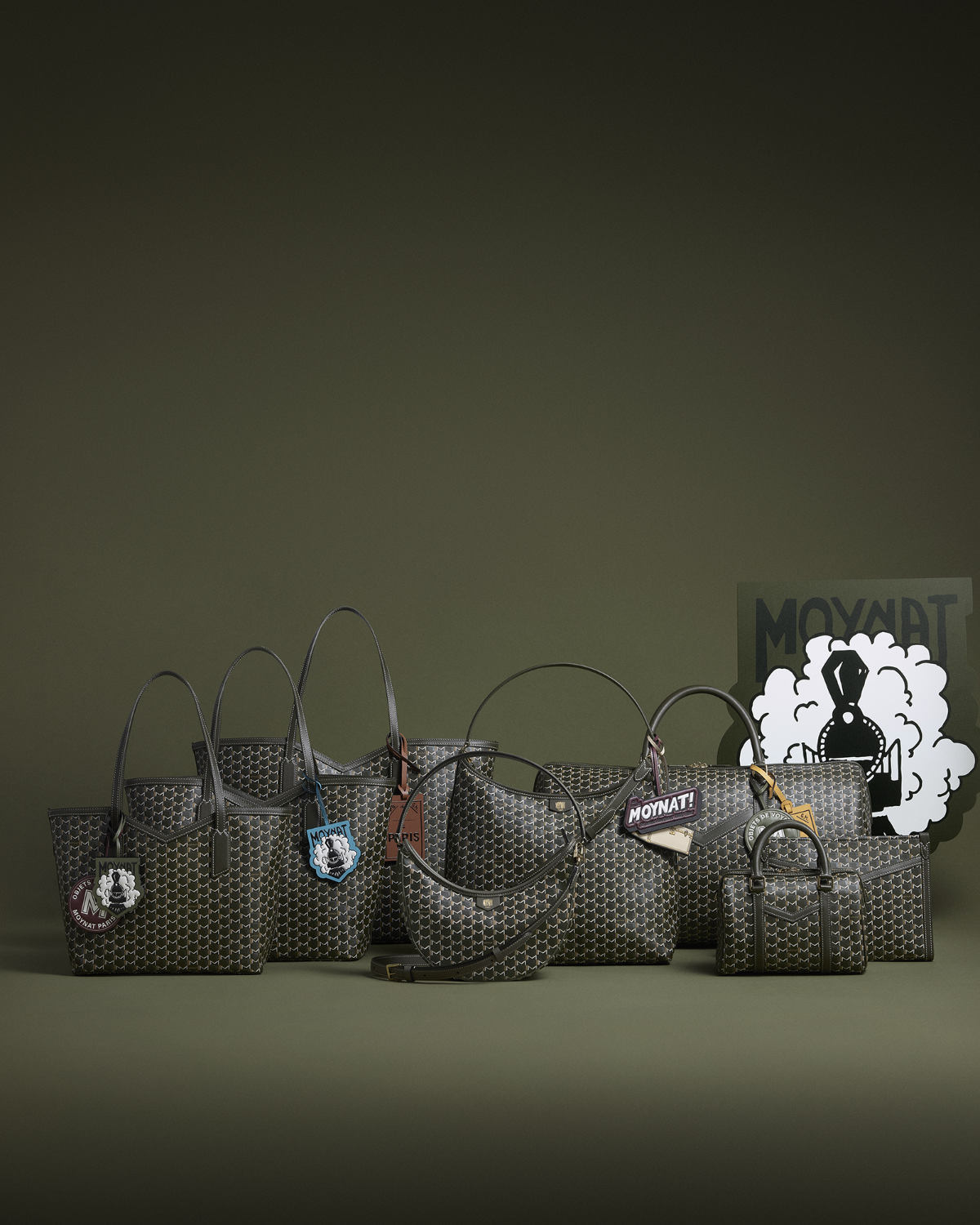 Moynat Unveils Its New Autumn 2025 “M Canvas” Collection