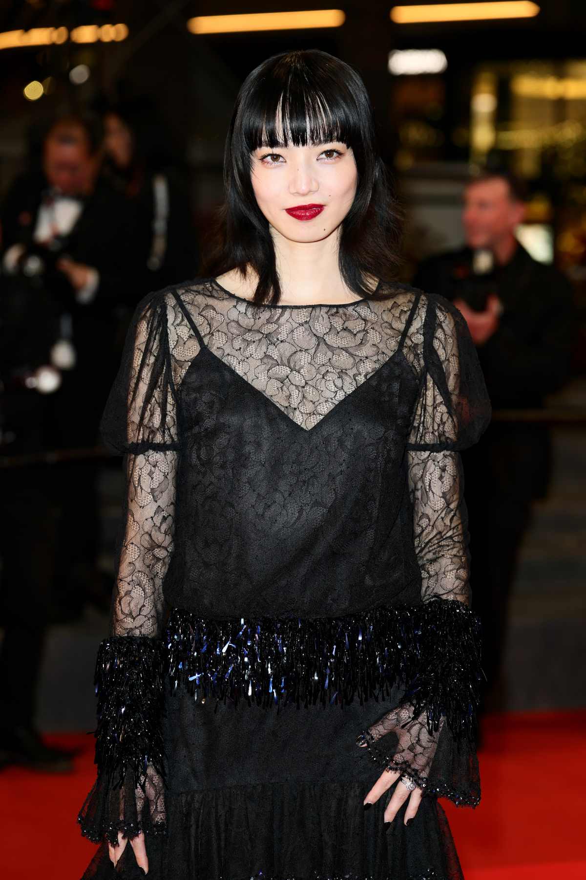 Nana Komatsu In Chanel At The “Exit 8” Premiere At The 78th Cannes Film Festival