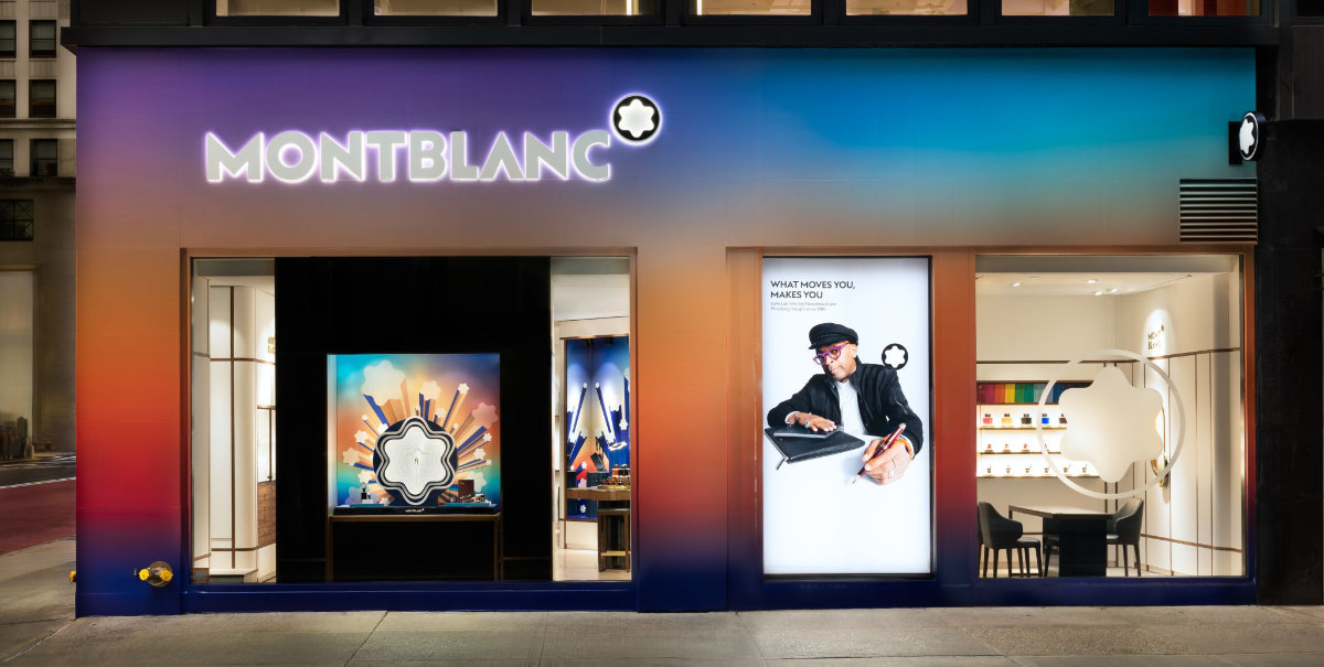 New Flagship Store Of Montblanc In New York, USA