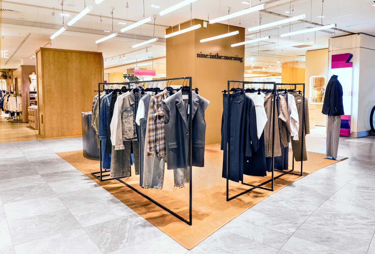 Nine:inthe:morning Debuts Exclusive FW25 Pop-Up At Galeries Lafayette Haussmann