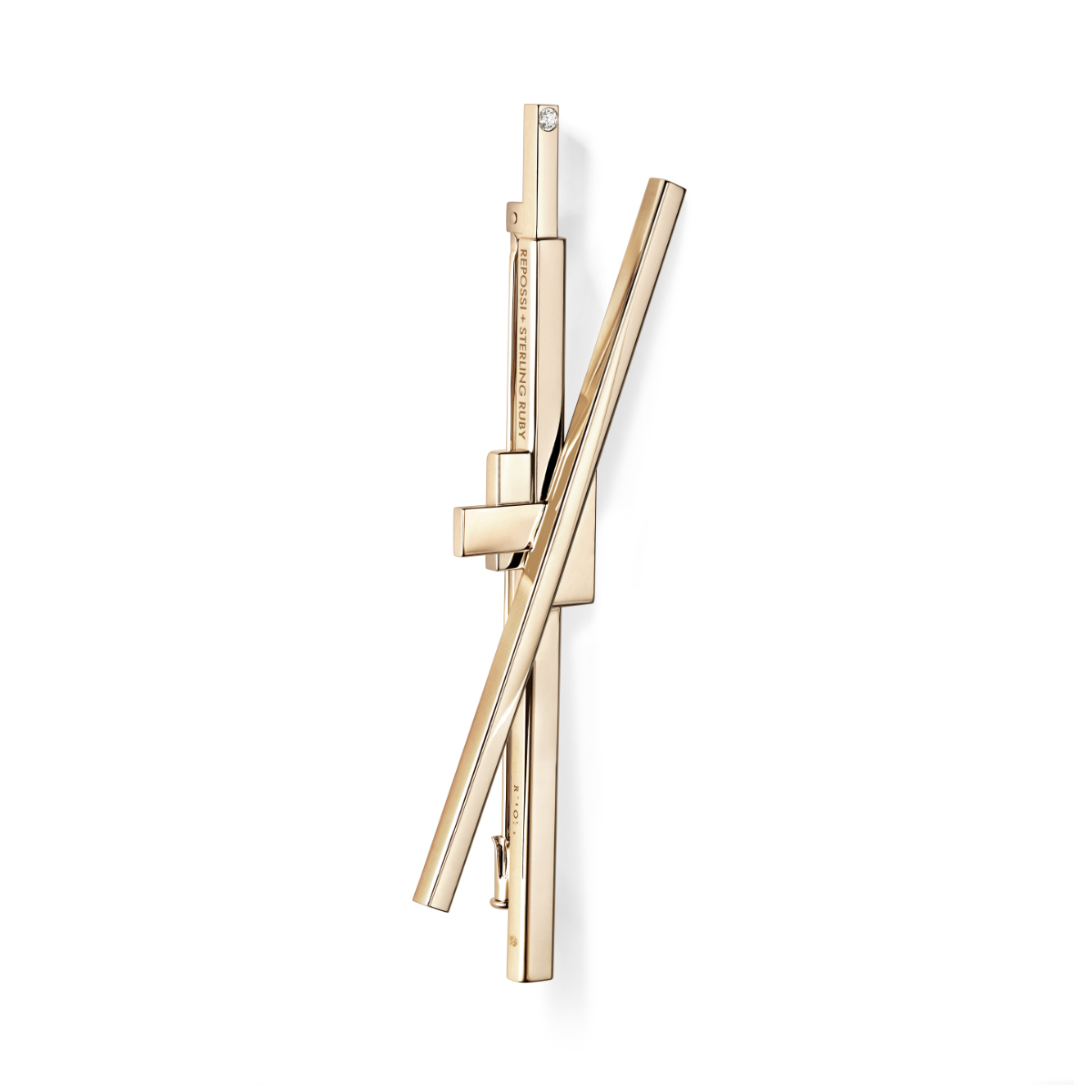 Repossi X Sterling Ruby Brooch: Sculptural Luxury Jewelry Meets Art