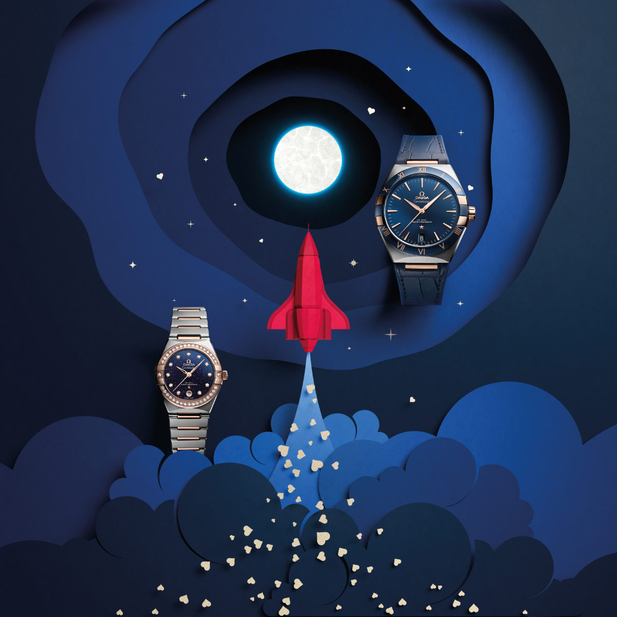 Omega Shows You The Way To The Moon