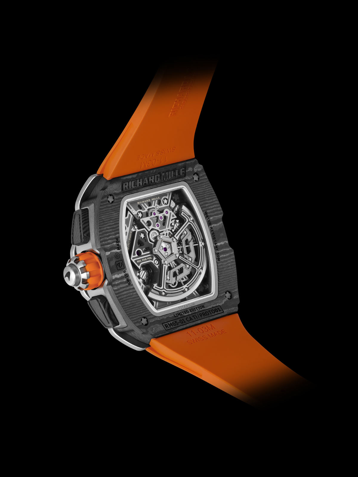 The RM 65-01 Automatic Split-Seconds Chronograph McLaren W1