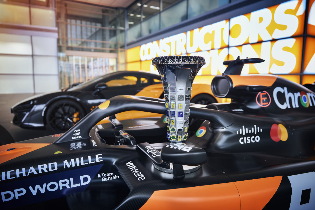 Two Supercars Honour McLaren’s Ninth Formula 1 Constructors’ Championship Win