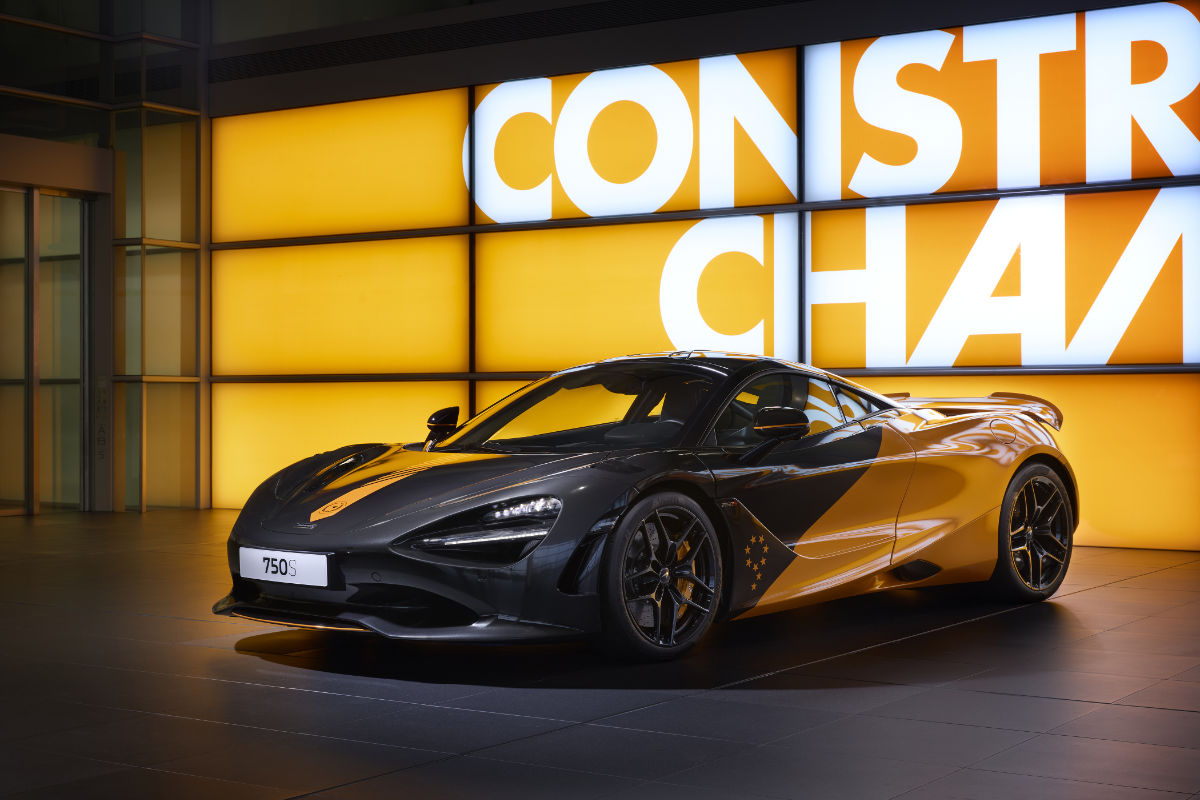 Two Supercars Honour McLaren’s Ninth Formula 1 Constructors’ Championship Win