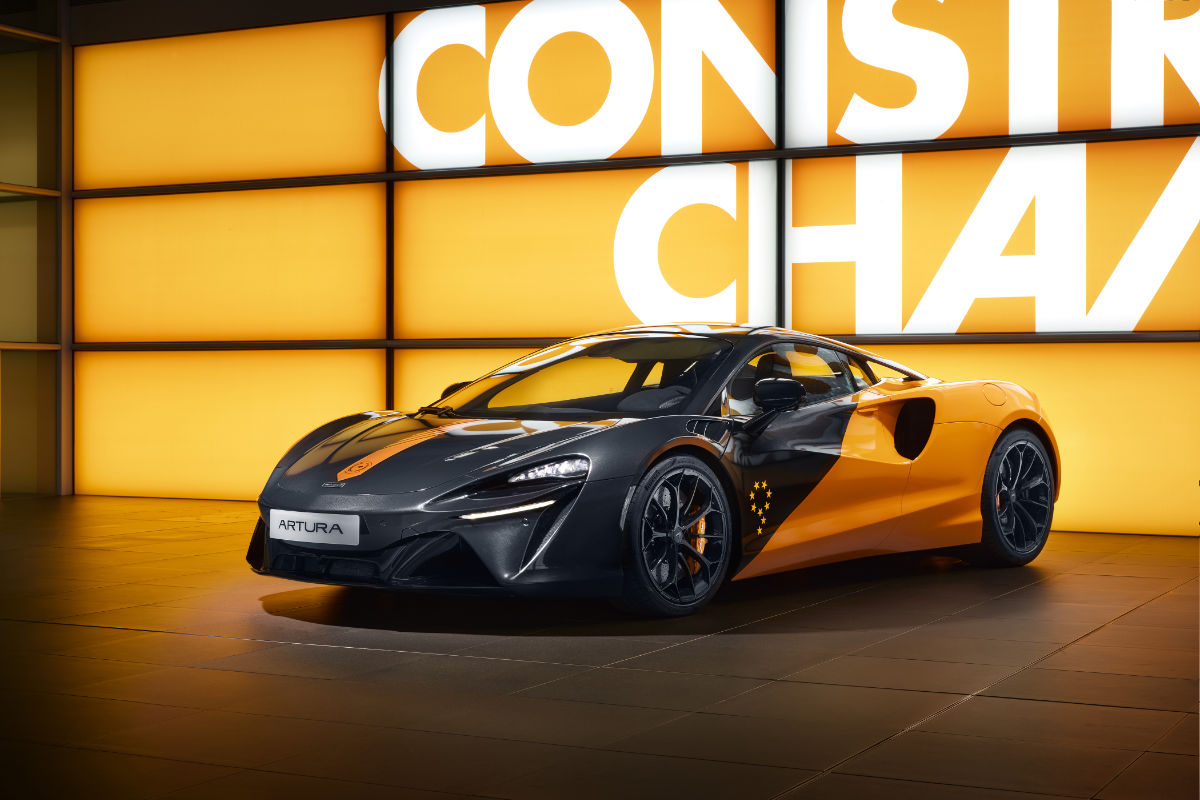 Two Supercars Honour McLaren’s Ninth Formula 1 Constructors’ Championship Win