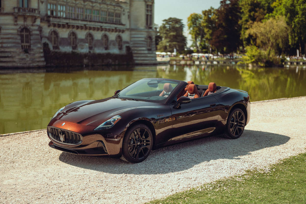 Maserati GranCabrio Folgore Tignanello Takes Over Stage At Chantilly Arts & Elegance Richard Mille