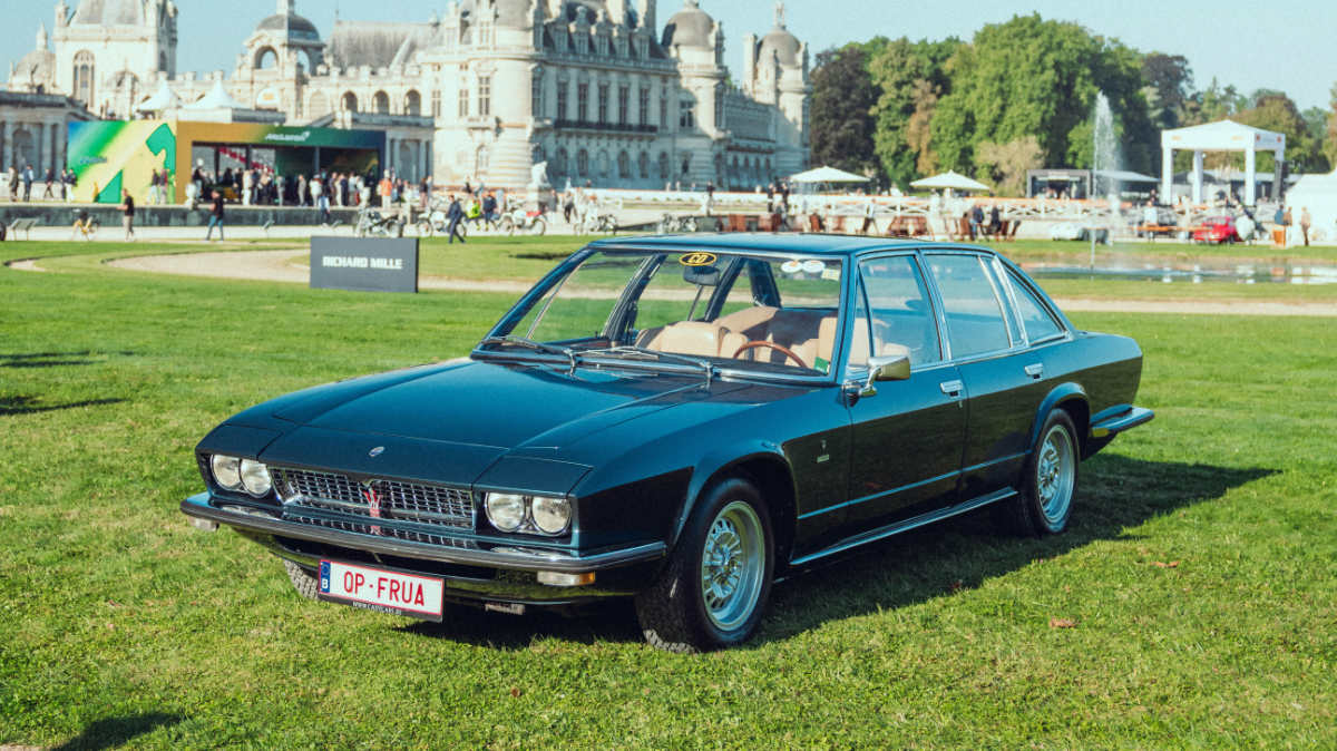 Maserati GranCabrio Folgore Tignanello Takes Over Stage At Chantilly Arts & Elegance Richard Mille