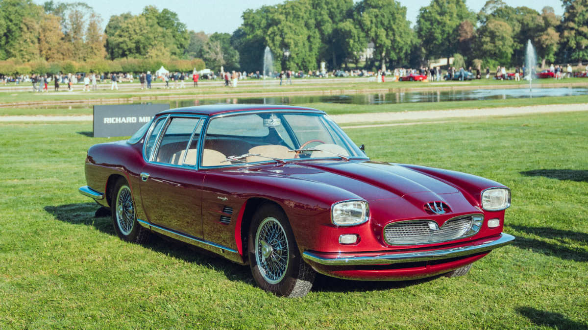 Maserati GranCabrio Folgore Tignanello Takes Over Stage At Chantilly Arts & Elegance Richard Mille