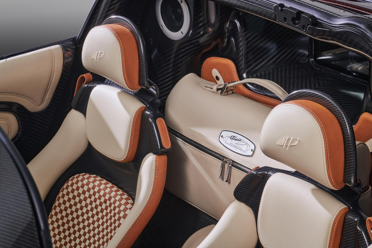 Pagani Automobili Unveils The Utopia Roadster