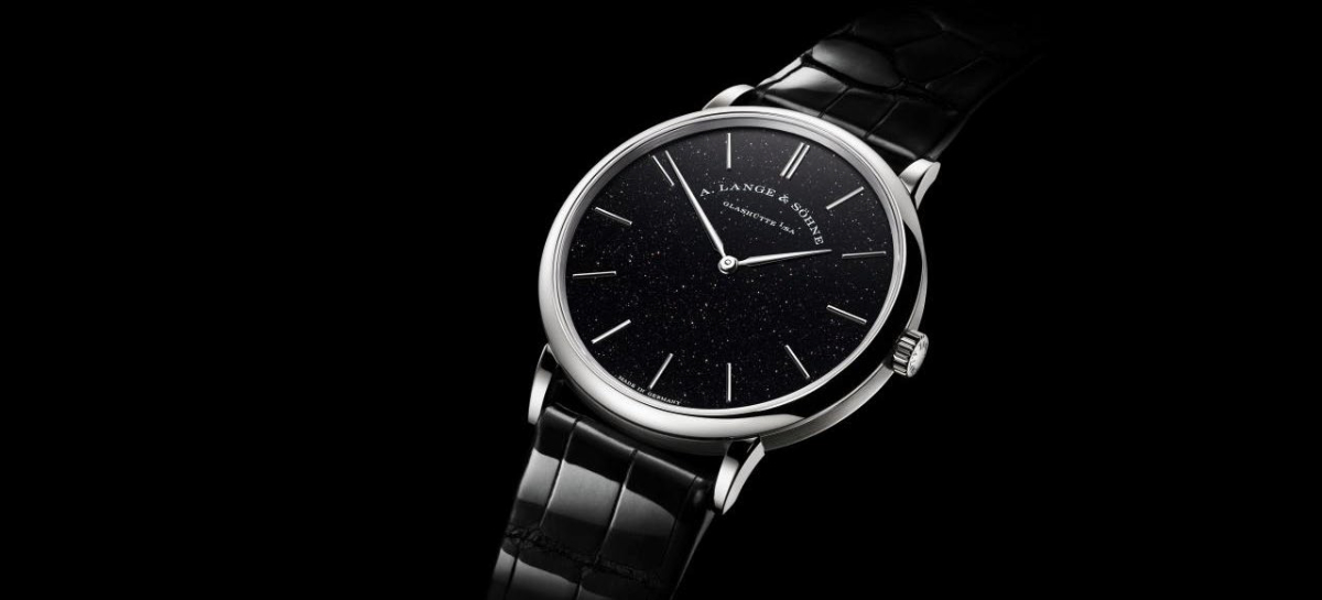 The New SAXONIA THIN Watch by A. Lange & Söhne, a special White-gold Version in a Limited Edition