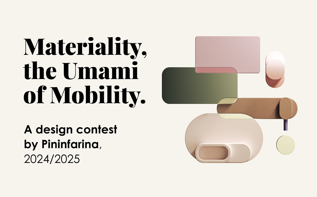 Pininfarina Launches Global Design Contest: “Materiality, The Umami Of Mobility”