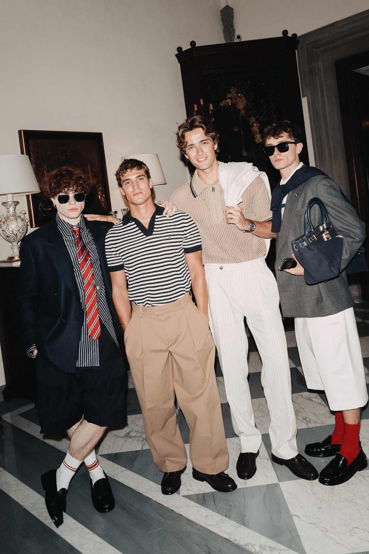 Tommy Hilfiger Presents New Sartorial Menswear Collection At Pitti Uomo