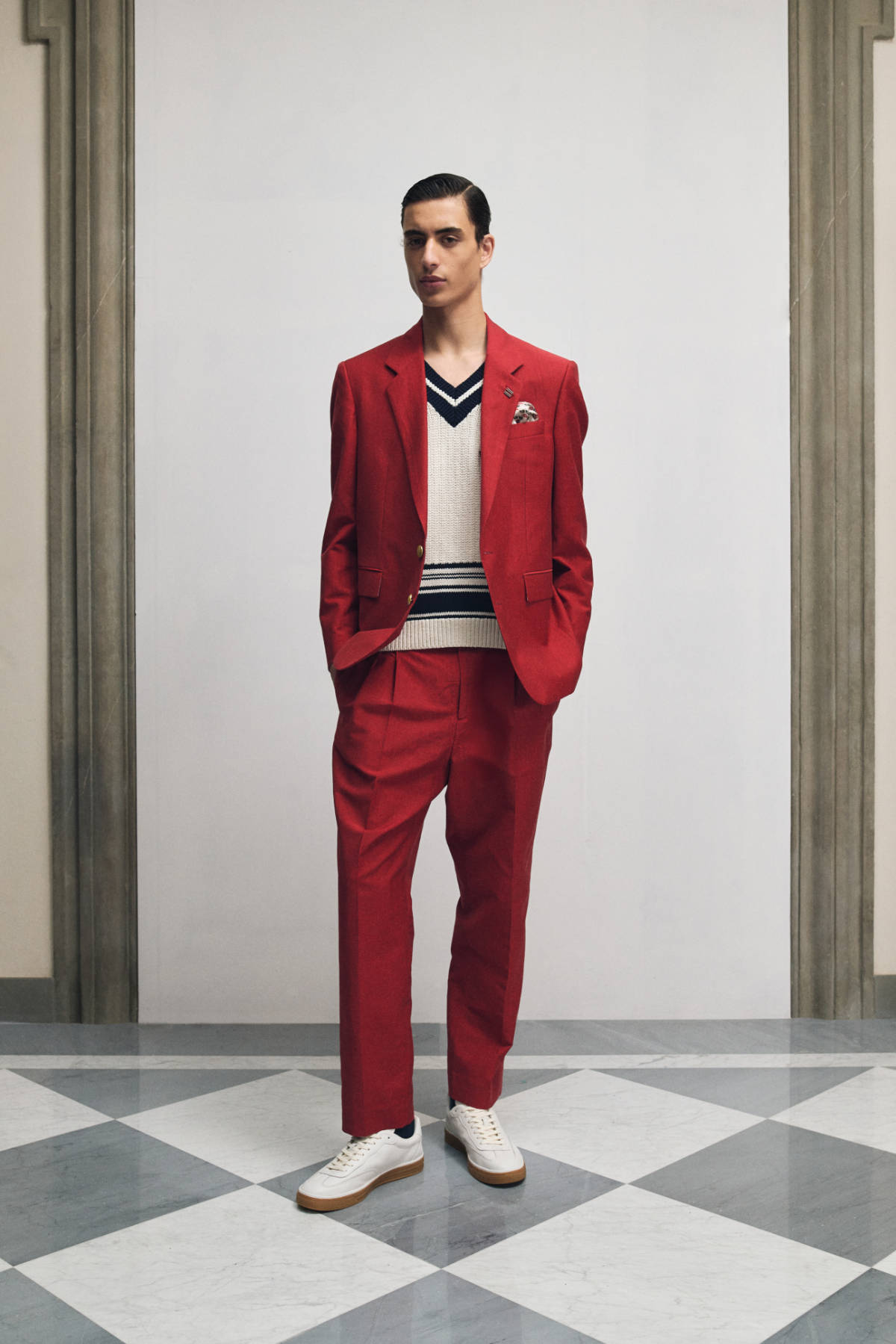 Tommy Hilfiger Presents New Sartorial Menswear Collection At Pitti Uomo