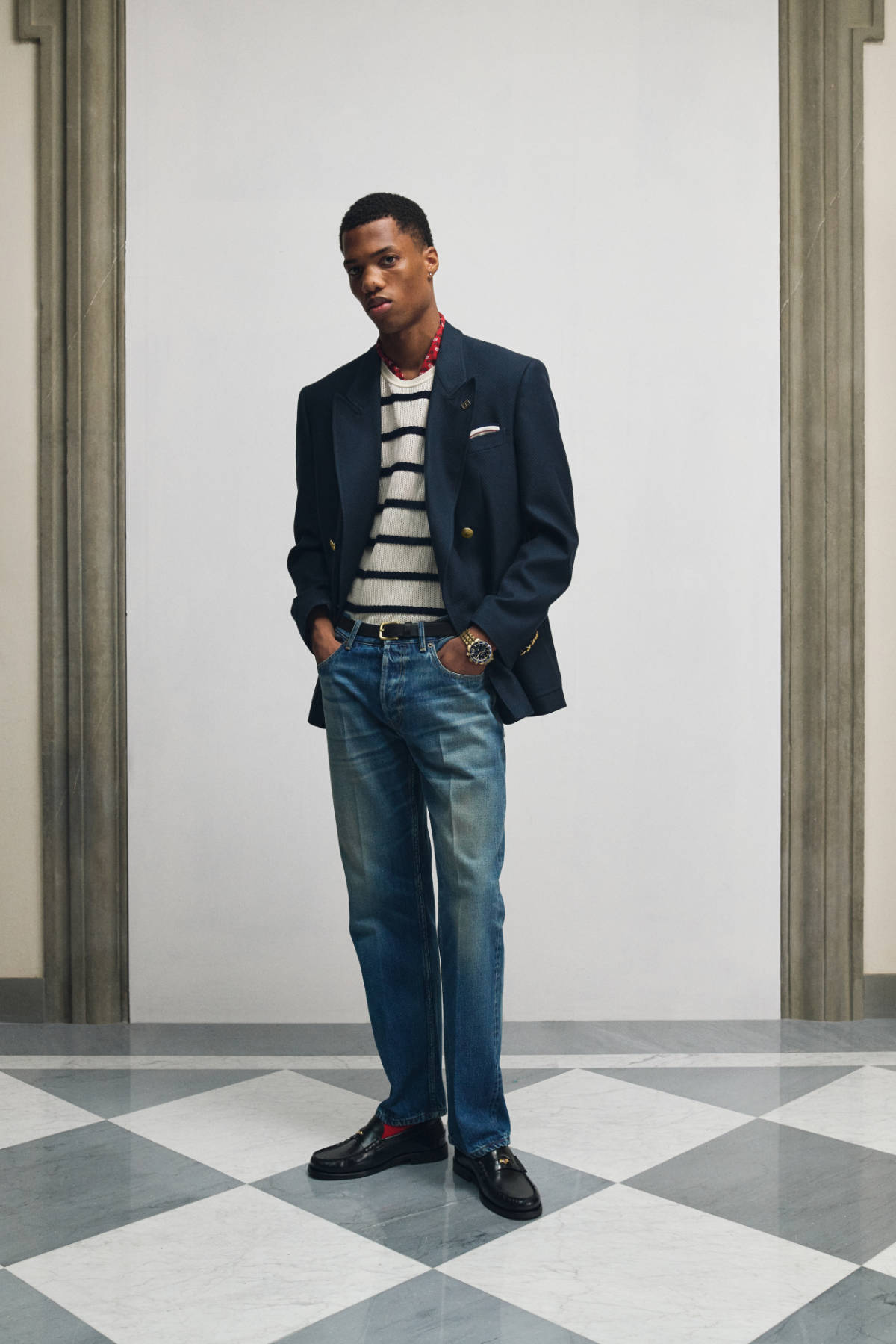 Tommy Hilfiger Presents New Sartorial Menswear Collection At Pitti Uomo