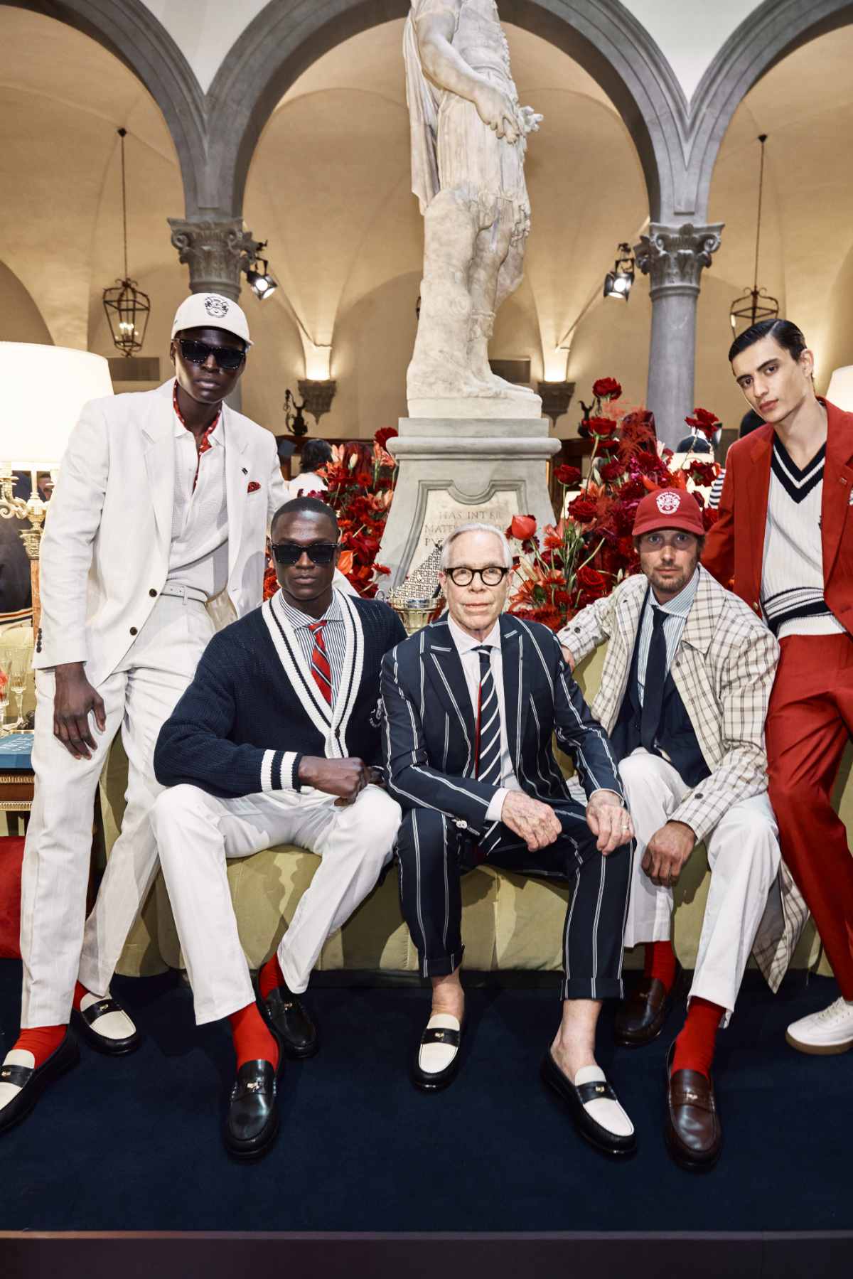Tommy Hilfiger Presents New Sartorial Menswear Collection At Pitti Uomo