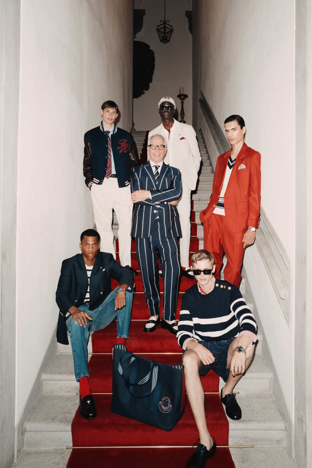Tommy Hilfiger Presents New Sartorial Menswear Collection At Pitti Uomo