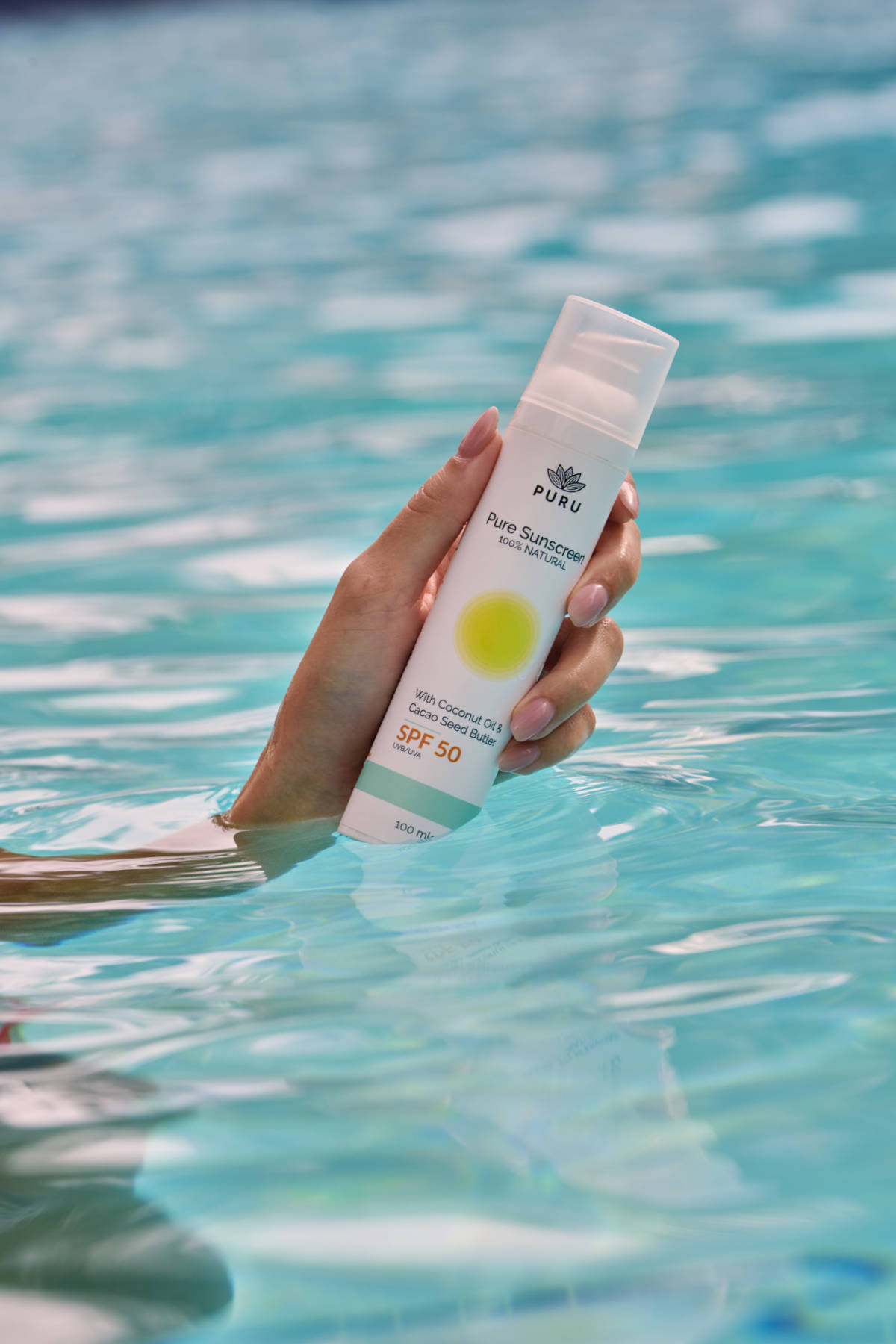 PURU Launches New Luxury 100% Natural Sunscreen