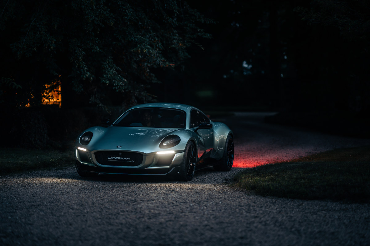 Caterham Presents Its New Project V, An All-electric Coupé Concept Car