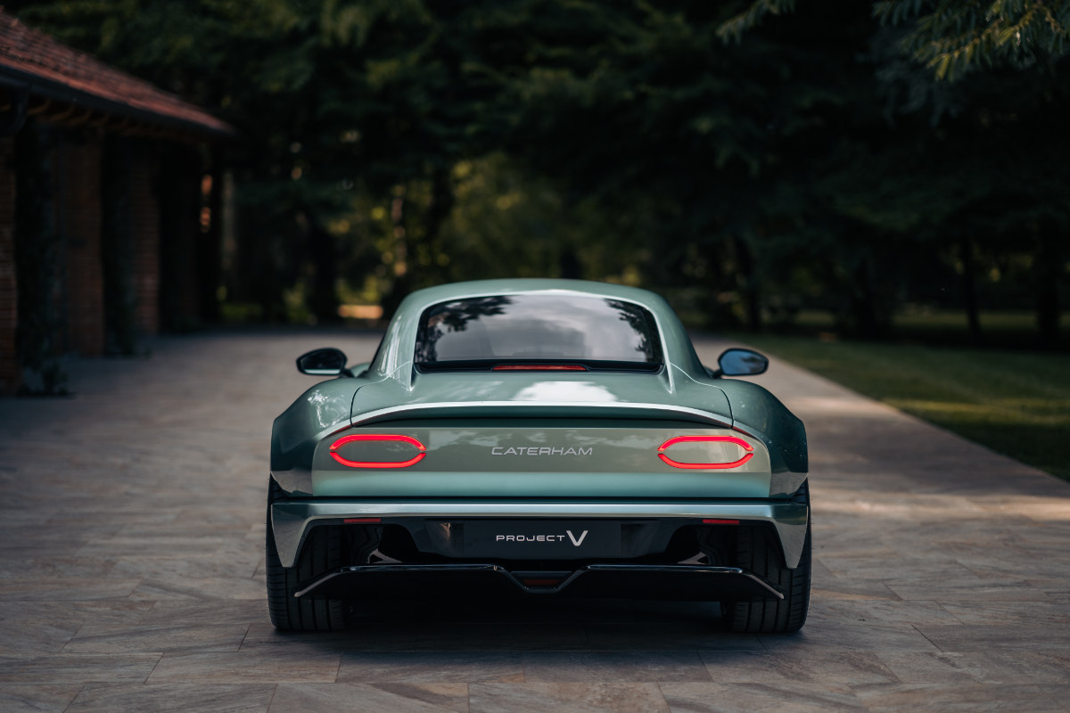 Caterham Presents Its New Project V, An All-electric Coupé Concept Car