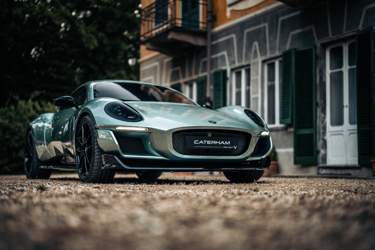 Caterham Presents Its New Project V, An All-electric Coupé Concept Car