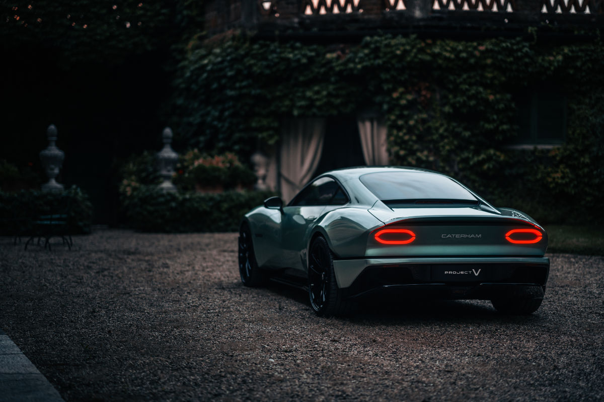 Caterham Presents Its New Project V, An All-electric Coupé Concept Car