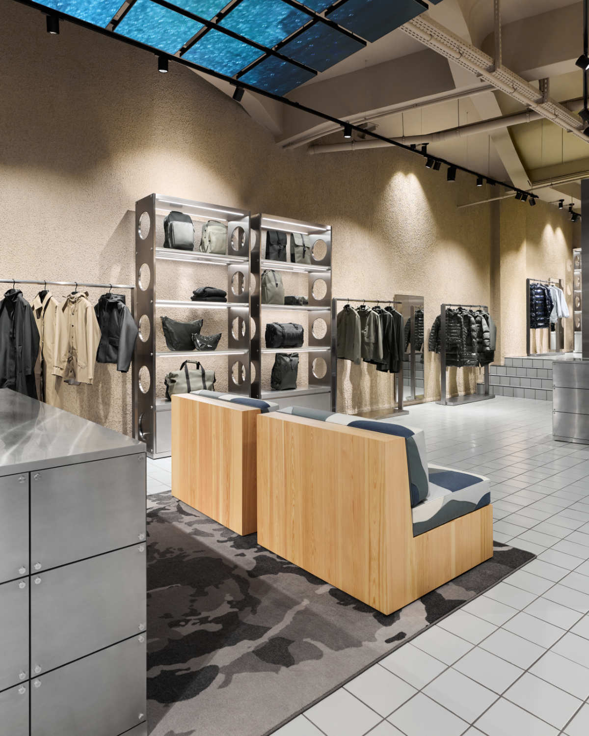 Rains Hamburg Store Launch Elevates Scandinavian Luxury Retail