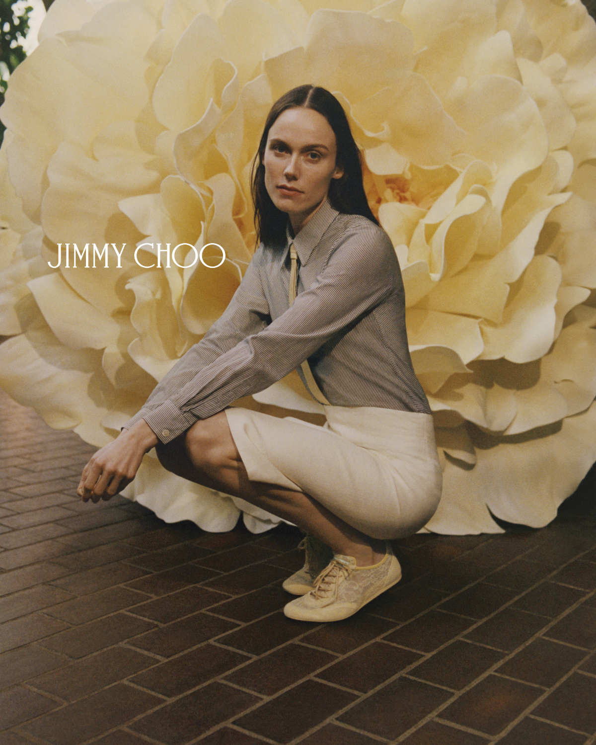 Jimmy Choo Spring 2026 “Les Fleurs” Luxury Campaign